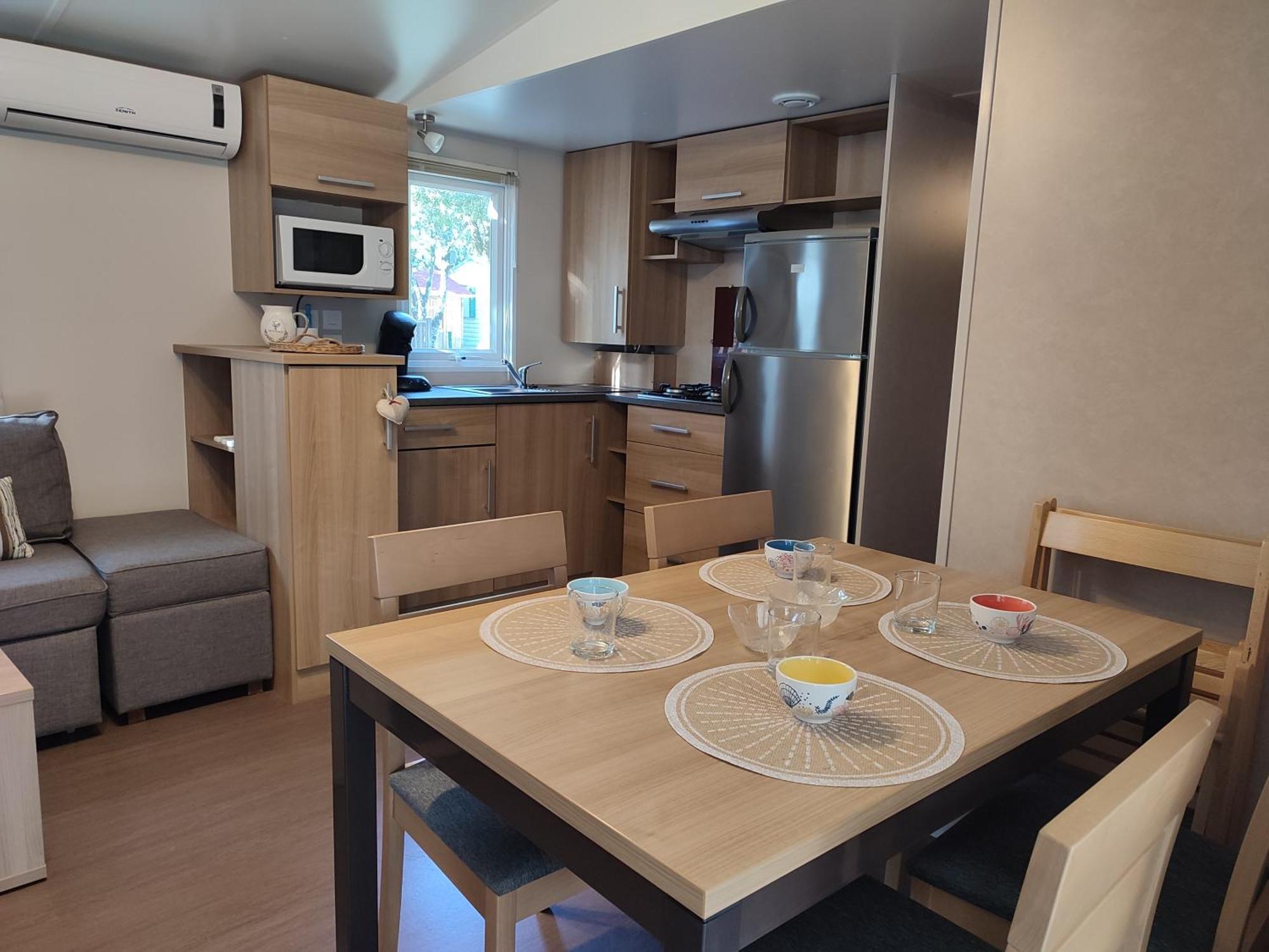 Mobil-Home Climatise 6 Pers En Ardeche Orgnac-lʼAven Extérieur photo